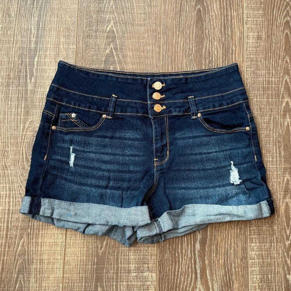 WBB YMI Distressed High Rise Shorts - Size 11/30